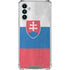 Slovakia Flag Distressed Galaxy A13 5G Clear Case